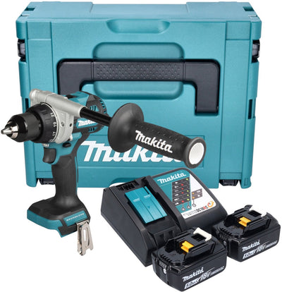 Trapano/avvitatore Makita ddf492rtj 18v | incl. 2x 5.0ah e caricabatterie rapido in mbox - ddf492rtj