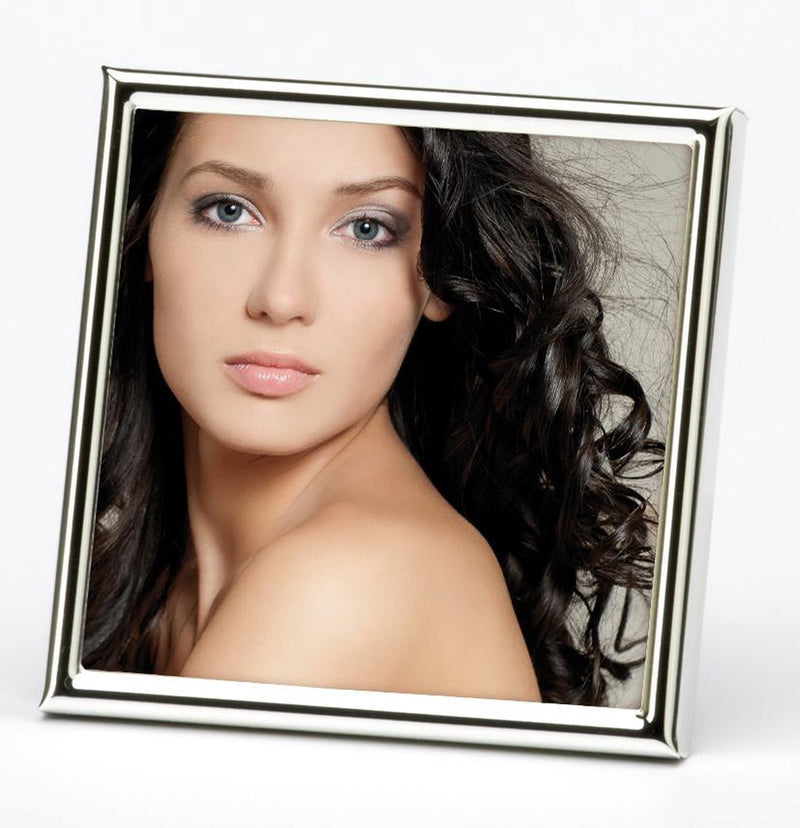 Walther design Chloe - cornice per foto - dimensioni foto 9 x 9 cm - argento
