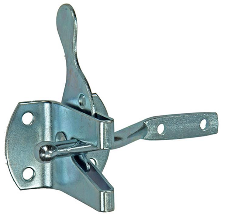 1013636 - chiavistello per cancello blu zincato 60 mm | 5 pezzi