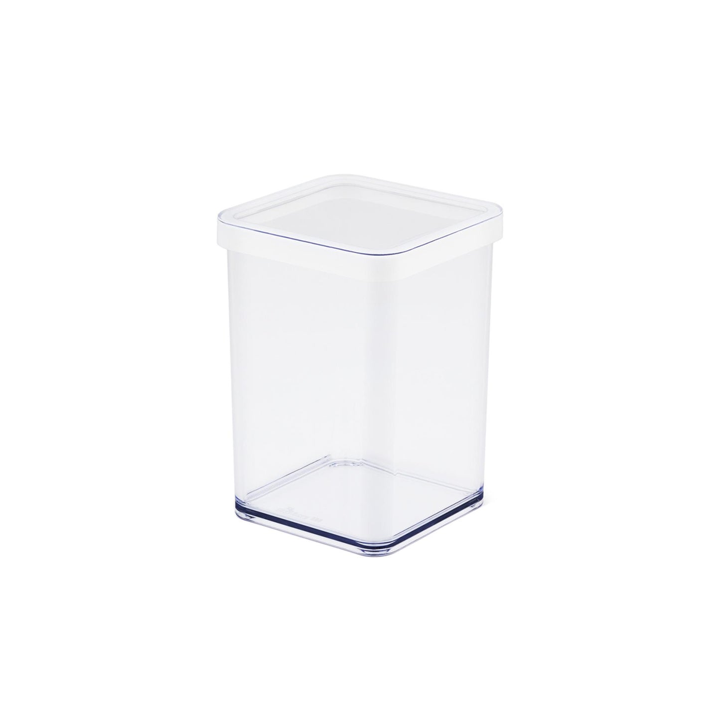 Rotho loft caja de almacenaje cuadrada 1l blanco