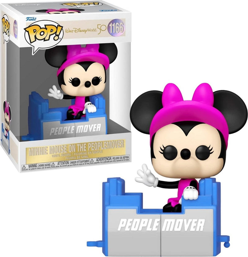¡Funko pop! transportador de personas minnie - disney - walt disney world