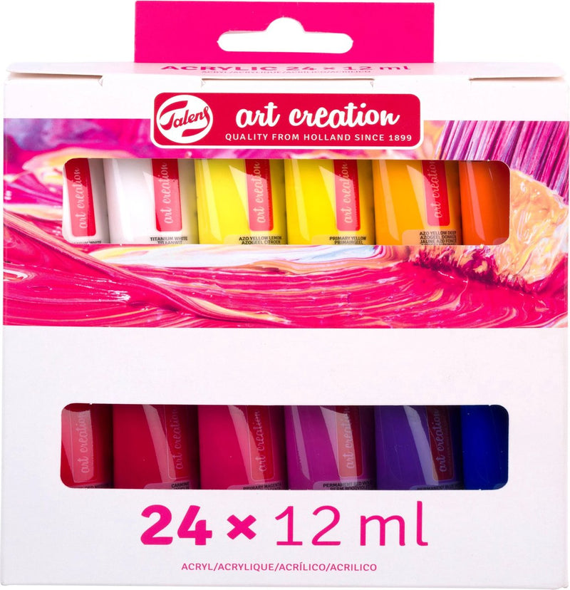 Creazione artistica Talens Set di vernici acriliche, 24x12ml