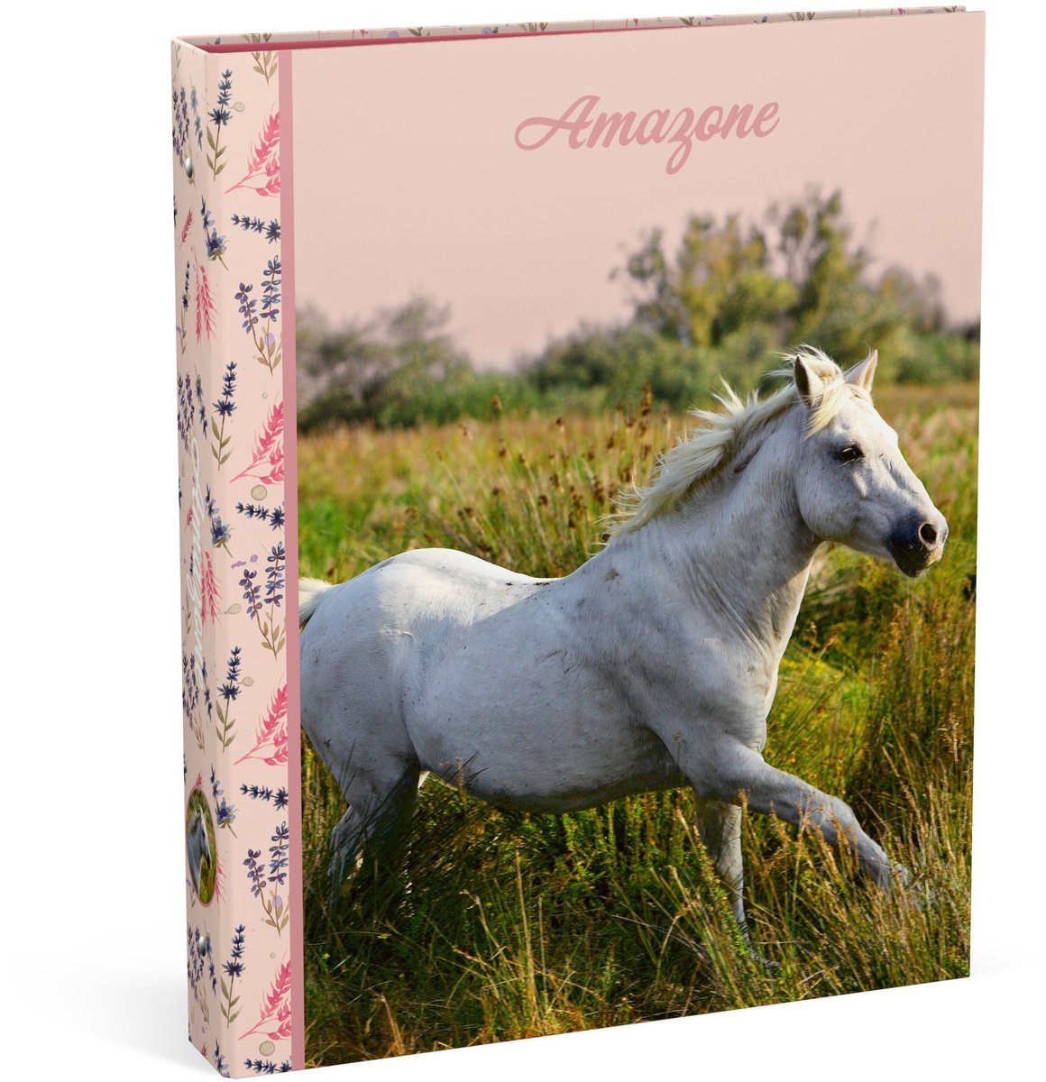 Amazon ring binder a4 - white horse - 23 rings