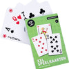 Longfield xxl speelkaarten 12,1 x 18,5 cm – geplastificeerd papieren kaartspel (54 kaarten) – extra groot kaartspel voor gezelschapsspellen familiespel – engelhart