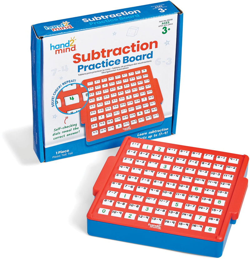 Risorse per l'apprendimento lavagna matematica interattiva - sottrazione - giocattoli educativi. - 3+