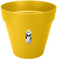Elho loft urban round 50 - macetero de exterior - ø 48,5 x h 44,5 cm - ocre