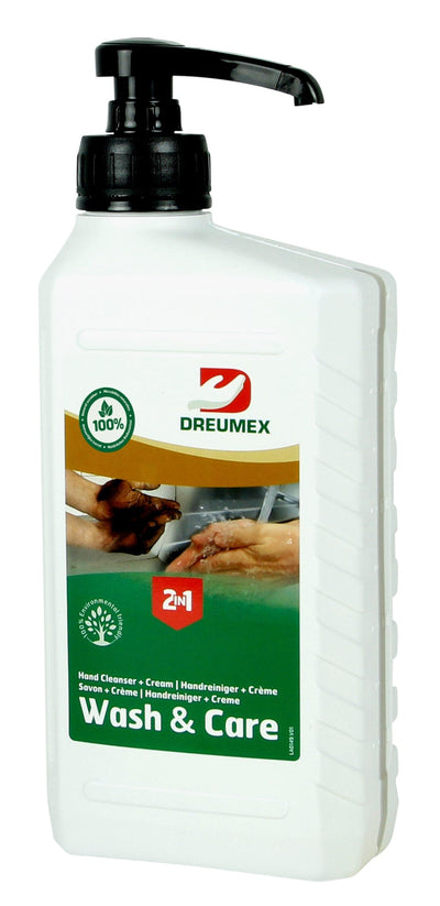 Dreumex wash care jabón de manos 1 litro con bomba