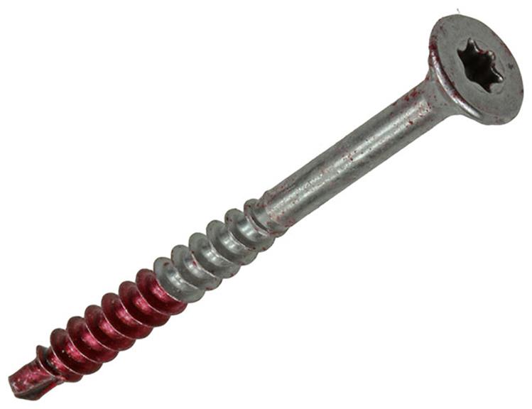 Rotadrill 1040038 - hardhoutschroef zelfb.sppls.rvs t25 5.0x60mm (100) | 4 stuks