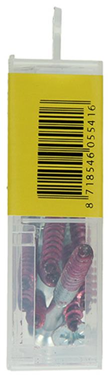Rotadrill 1039823 - vite universale vk pzd vz 6.0x80mm (12) | 6 pezzi