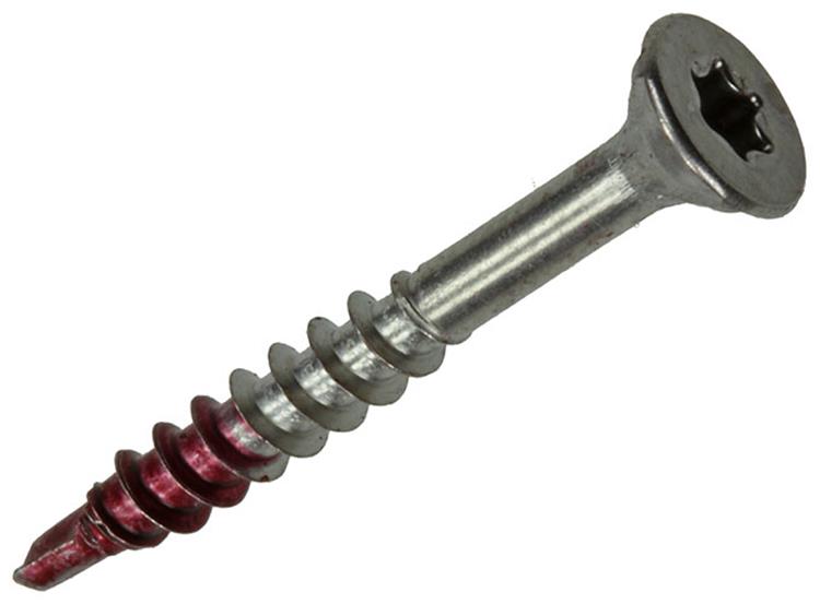Rotadrill 1040033 - hardhoutschroef zelfb.sppls.rvs t15 3.5x30mm (200) | 4 stuks