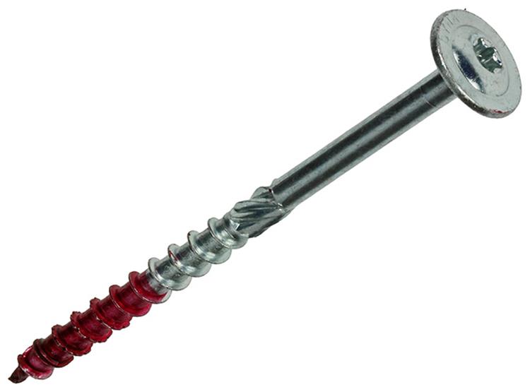 Rotadrill 1039922 - houtbouwschroef tellerkop vz tx 8.0x120mm(4) | 6 stuks