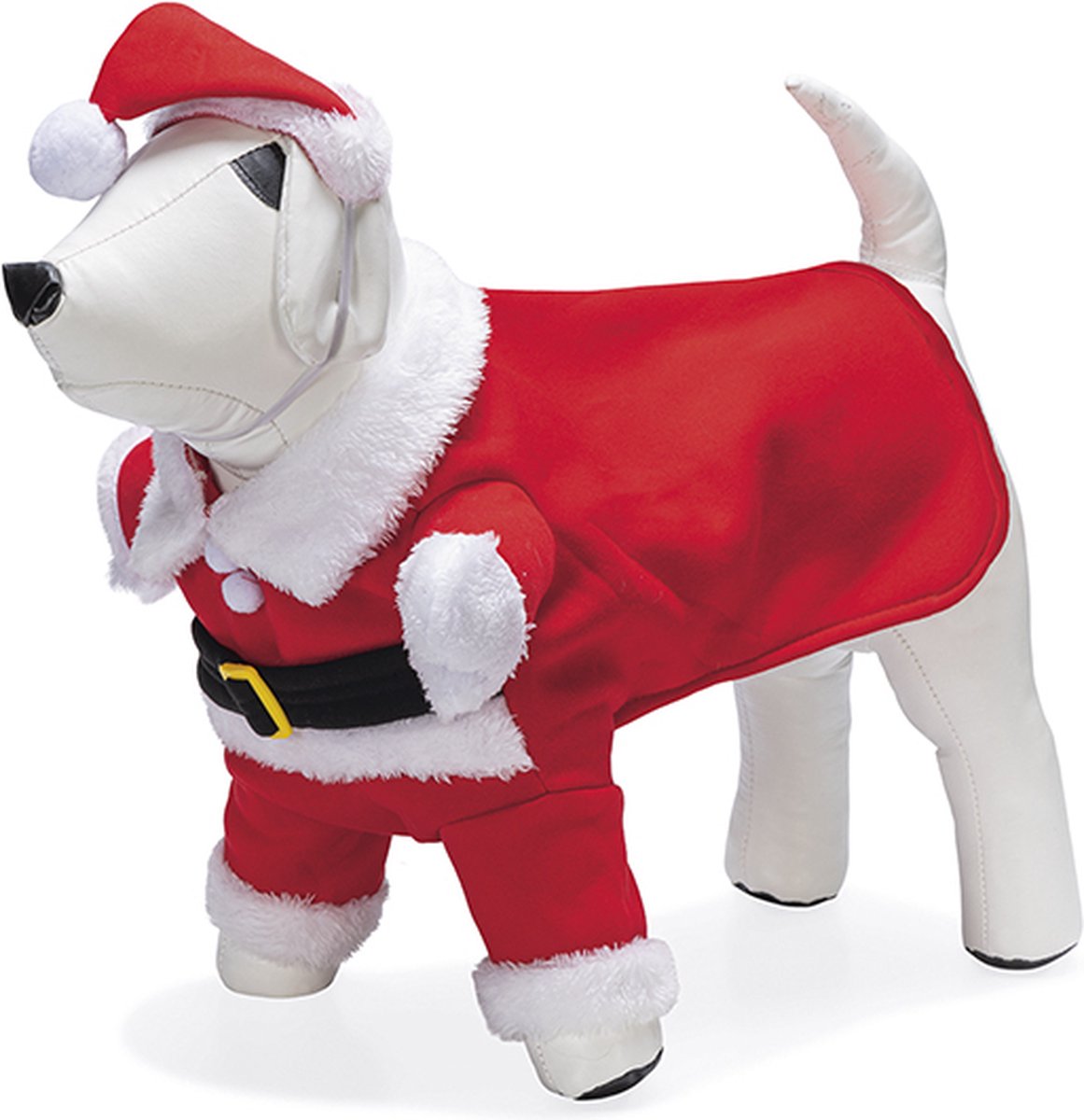 Costume da Babbo Natale di Beeztees - vestiti per cani - 28 cm
