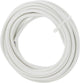 Q-link huishoudsnoer - plat - belastbaar tot 1200w - 2 x 0.75 mmâ² - 5 m - wit