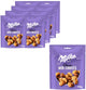 Mini biscotti Milka 8 buste da appoggio x 110g - buste - biscotti da condividere e da merenda - biscotti al cioccolato - mini