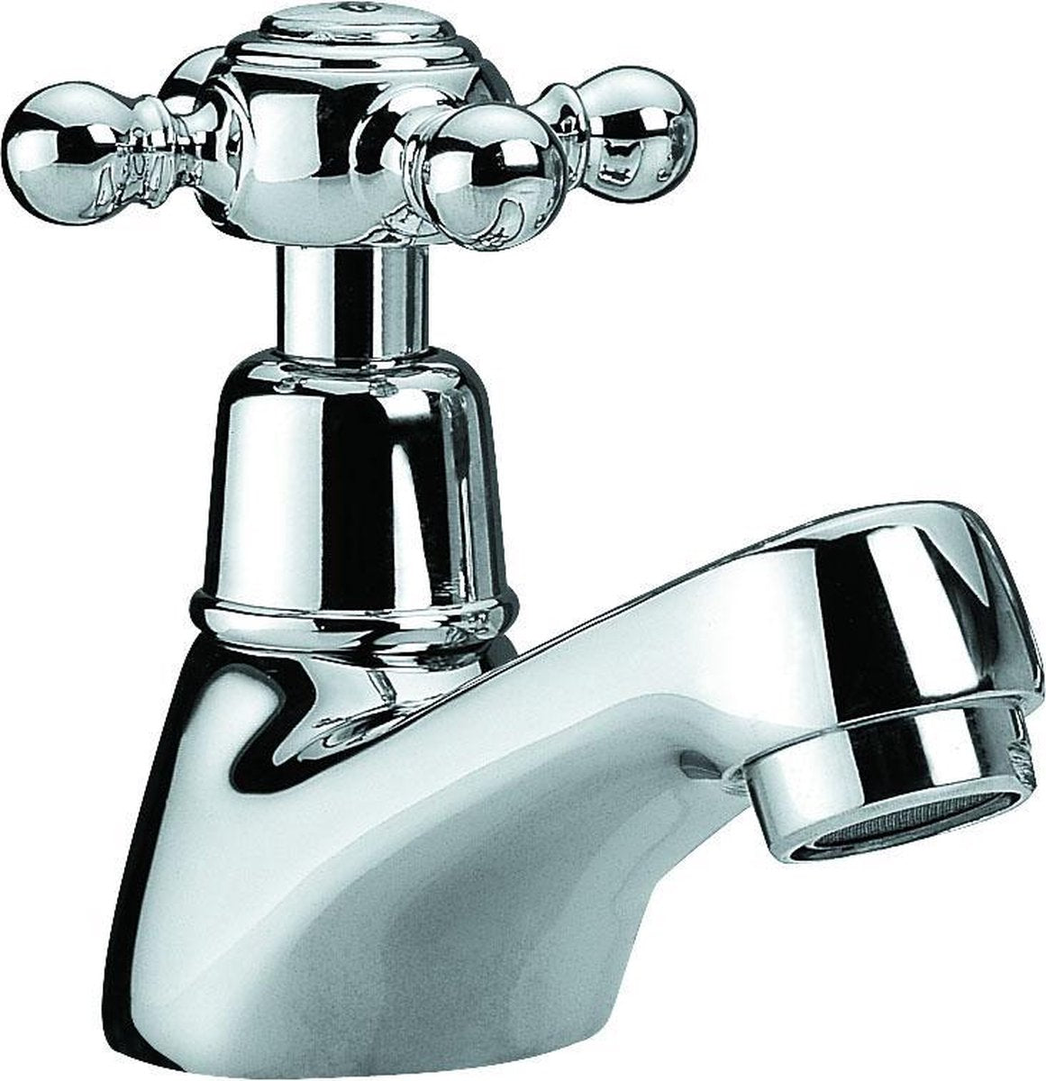 Rubinetto per WC Plieger Charleston - rubinetto per fontana acqua fredda - rubinetto in ottone - cromato