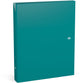 Raccoglitore ad anelli Qc color A4 - blu-verde - 23 anelli