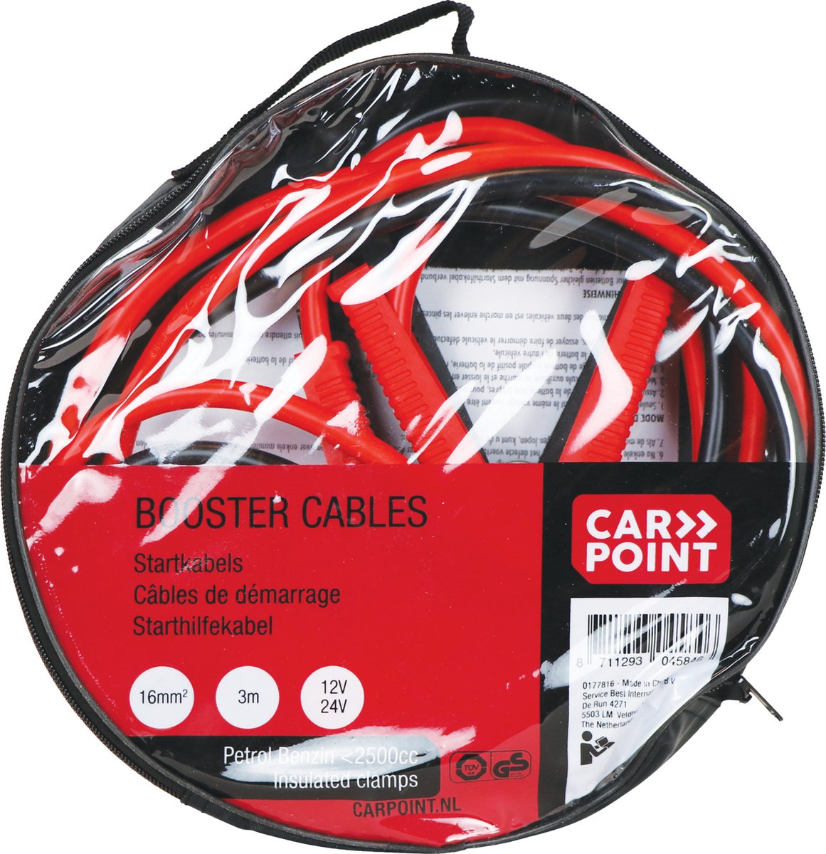 Carpoint startkabelset 16mm² tuv gs din