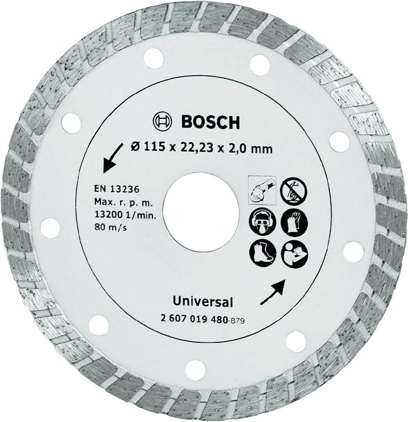 Mola diamantata Bosch - turbo - 115 mm