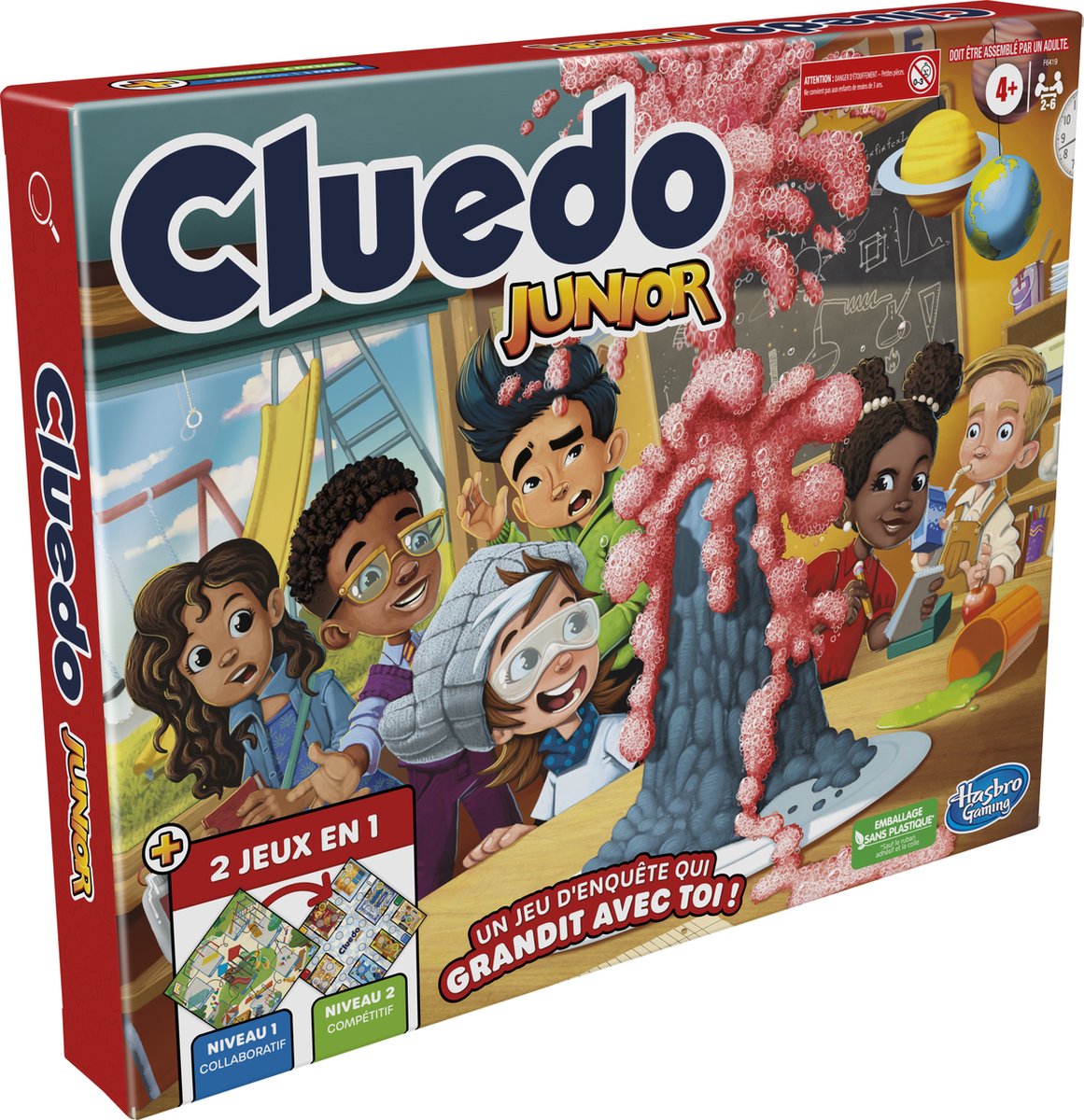 Hasbro gaming indizio junior - gioco da tavolo (francese)