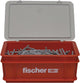 Fischer 523727 tassello per chiodo tassello ad impatto ns con testa svasata in cassa - 6 x 60 mm (400 pezzi)
