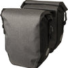 Agu clean doble bolsa para bicicleta refugio grande gris