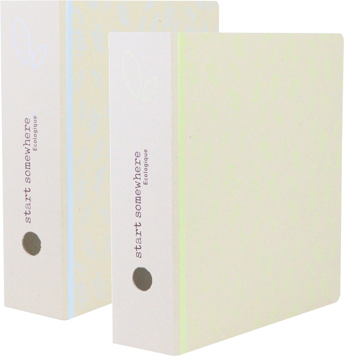 Kangaro ancor ordner - ecologique - formaat a4 - 2-rings - 2 stuks
