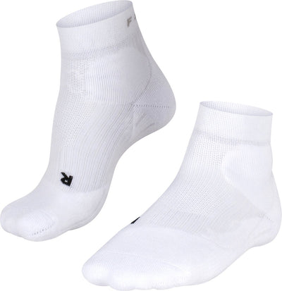 Calzini da tennis corti Falke te2 in cotone antivesciche in materiale funzionale da uomo bianco - taglia 46-48