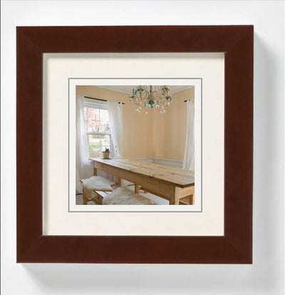 Peperoni Walther - cornice per foto - misura foto 10x10 cm - noce