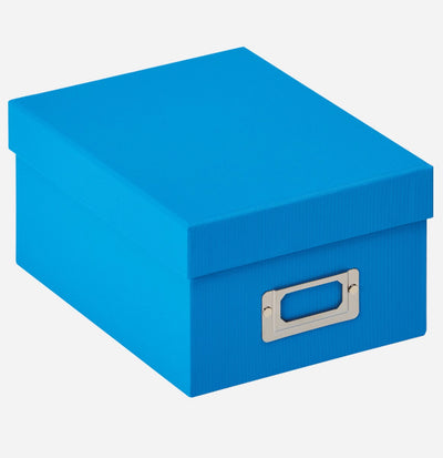 Walther fb-115-u fun - scatola portafoto - dimensioni 17 x 22 x 11 cm - 700 foto 10 x 15 cm - blu oceano