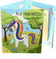 Toothwonders - libro para la dentición de unicornio - práctico soporte para la dentición con cierre magnético