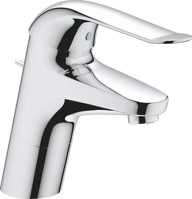 Rubinetto lavabo Grohe eurosmart cares con piletta cromo