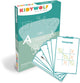 Kidywolf kidydraw mini ricarica – giochi educativi – 60 carte da disegno educative con lettere, numeri e giochi di matematica