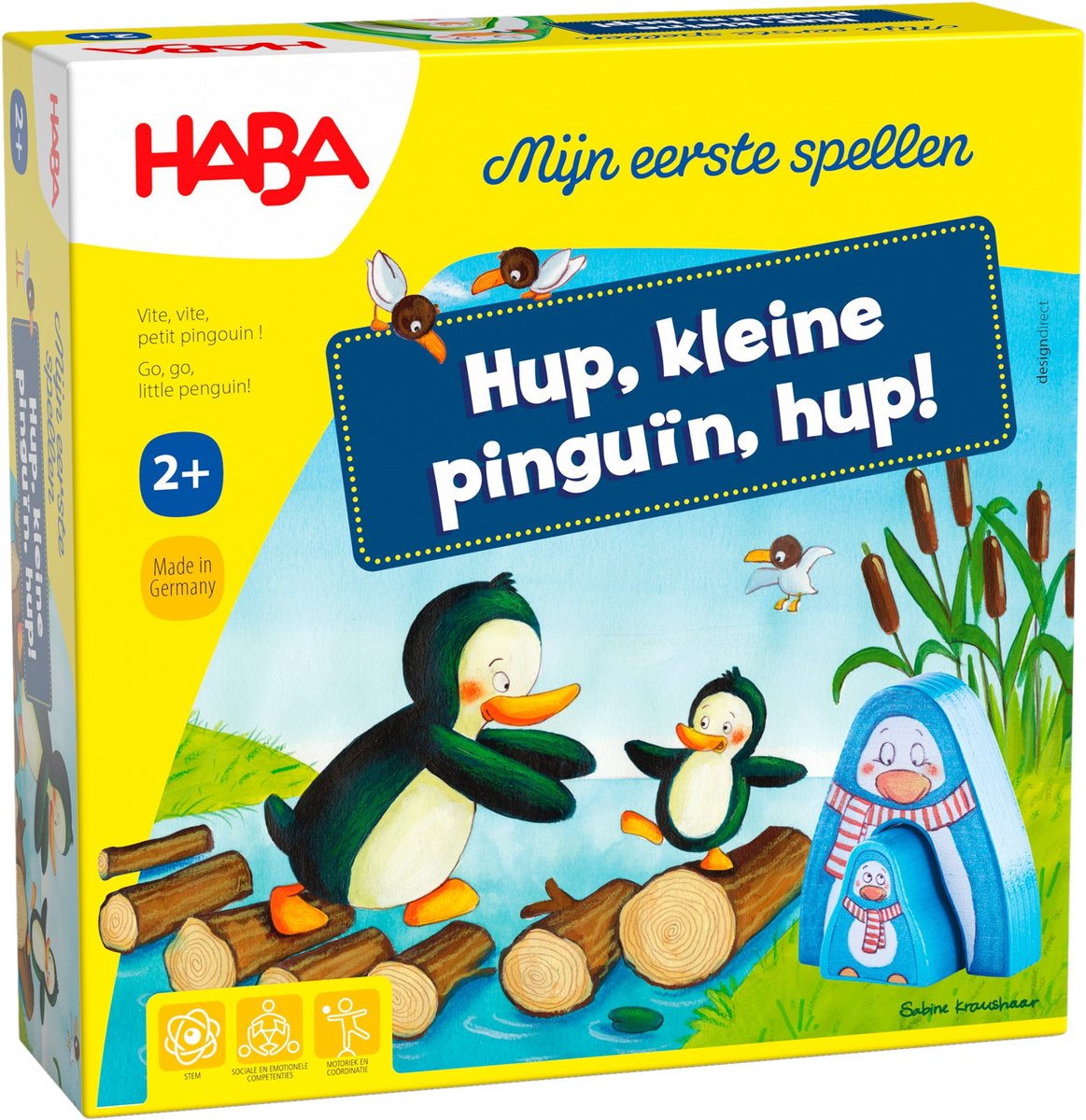 Habá | Mis primeros juegos: ¡vete, pequeño pingüino, vete!