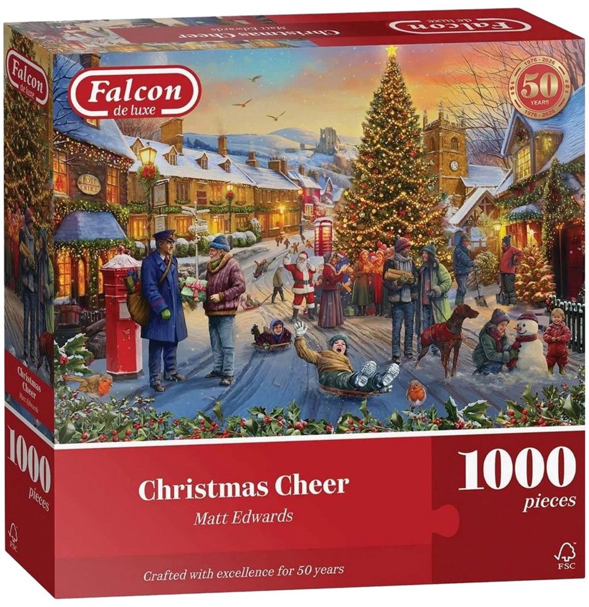 Jumbo falcon christmas puzzle - 1000 pcs.