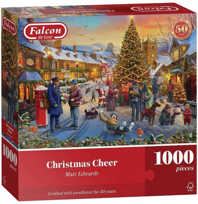Puzzle natalizio Jumbo Falcon - 1000 pezzi.