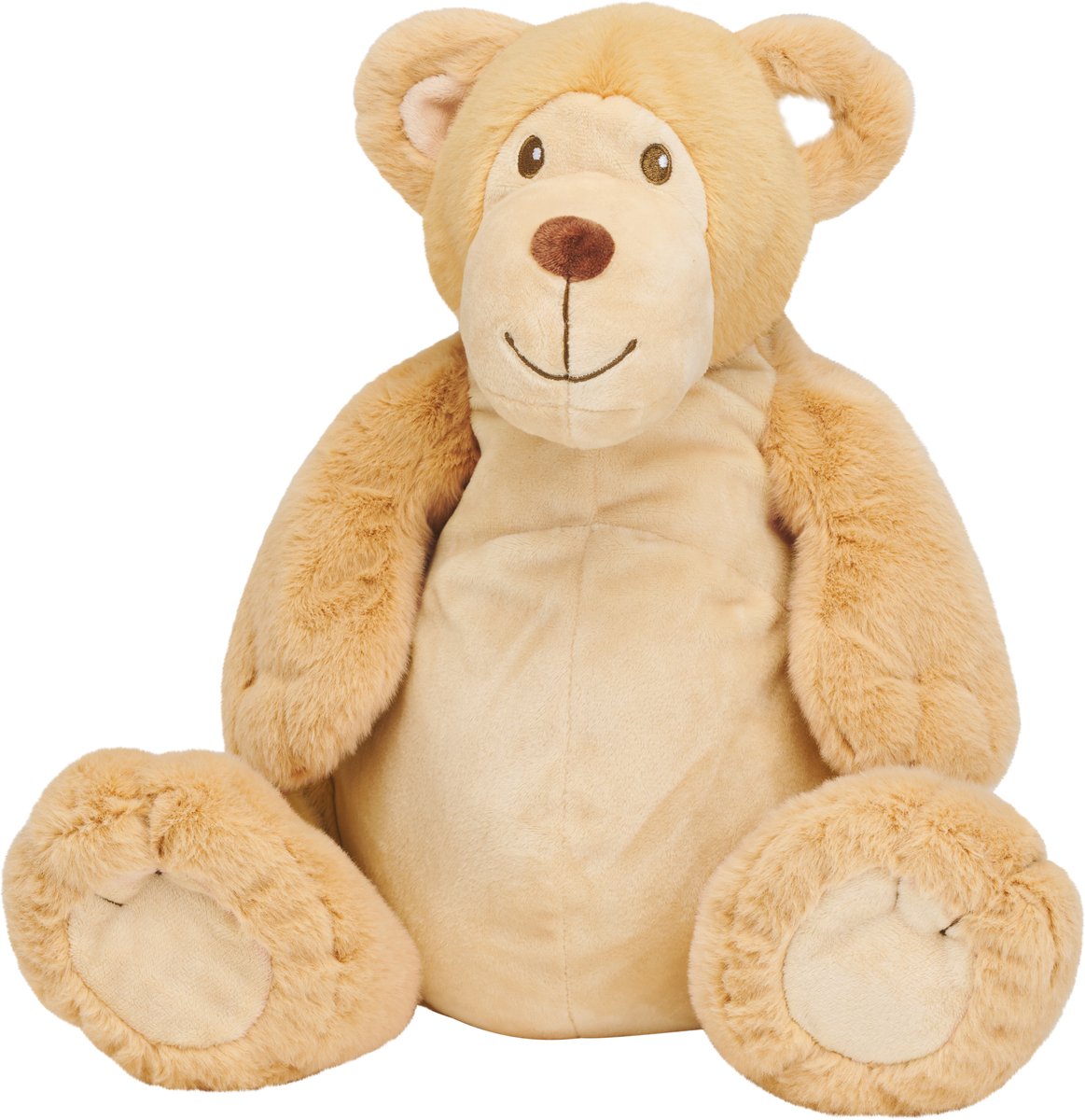 Happy horse beer bram knuffel 33 cm - beige - baby knuffel
