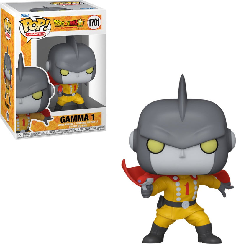 Funko dragon ball super - figura de vinilo superhéroe gamma 1 1701 pop! multicolor
