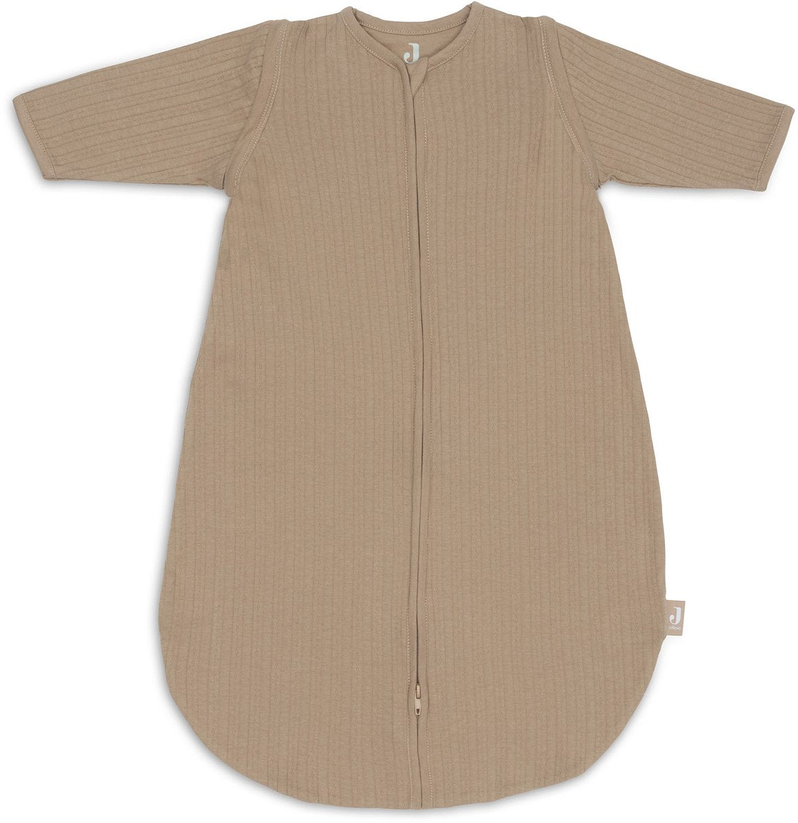 Saco de dormir para bebé Jollein de verano con manga desmontable 110 cm - redondo - galleta calada - saco de dormir de verano