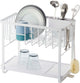 Yamazaki dish drainer - 2 levels - tower - black