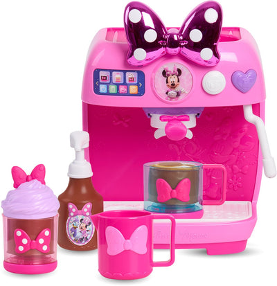 Set macchina da caffè Spectron Disney Minnie Mouse con suono luminoso - 10 pezzi.
