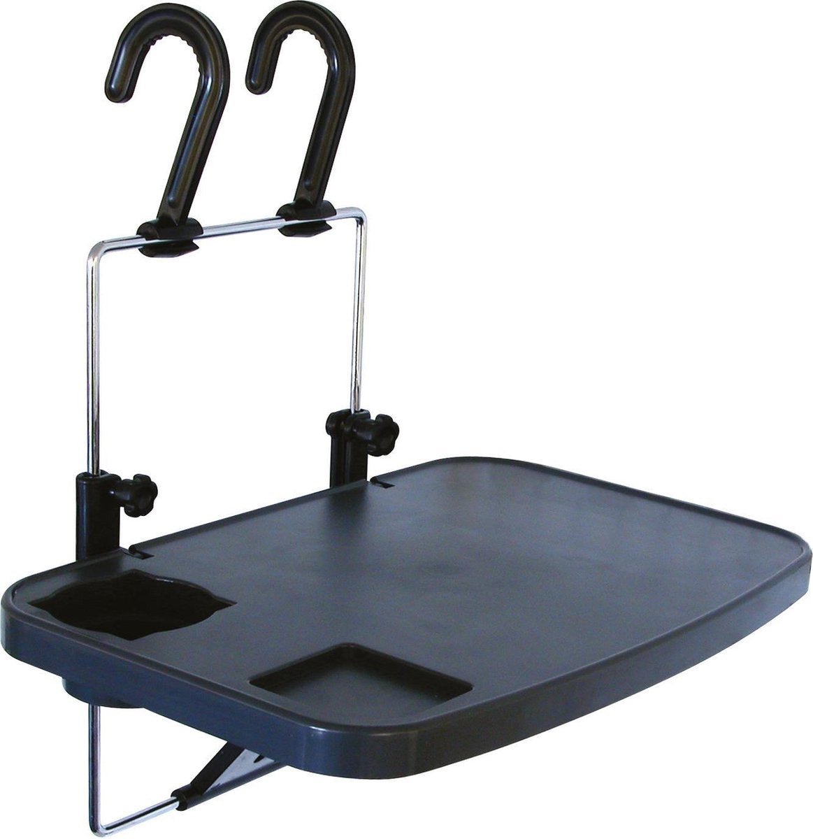 Mesa de coche Carpoint con múltiples bandejas - mesa de coche plegable - dimensiones 35x23 cm - carga máxima hasta 10 kg