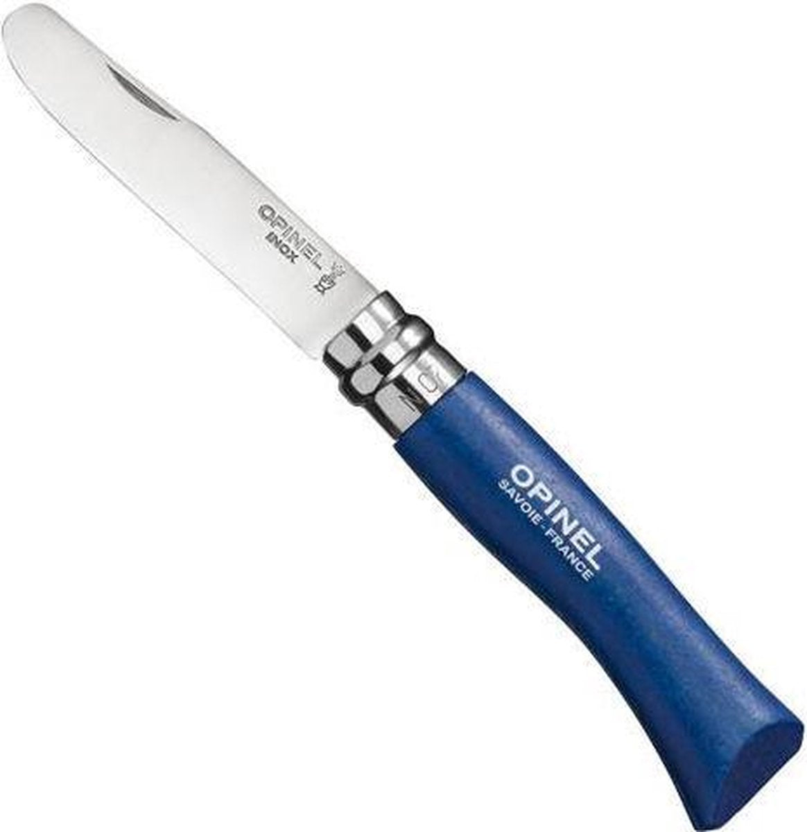 Opinel - mi primera - no. 07 - niños - acero inoxidable - azul