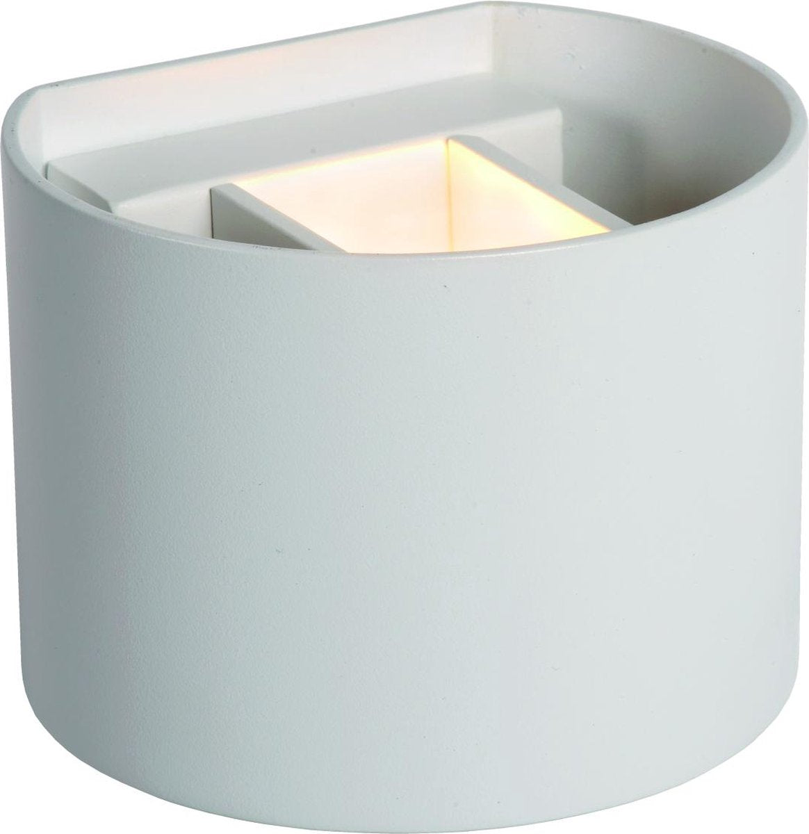 Lucide axi - foco de pared para baño - LED - 2x3,5W 2700K - IP54 - ángulo de haz ajustable - blanco