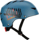 Casco da skate Nijdam - sentinella sul marciapiede - blu nero - l