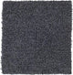 Tappetino da bagno misto sealskin 60x60 cm - cotone - nero