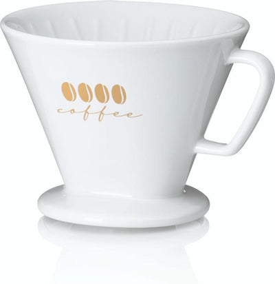 Portafiltro caffè Kela l, porcellana, bianco - | eccelle