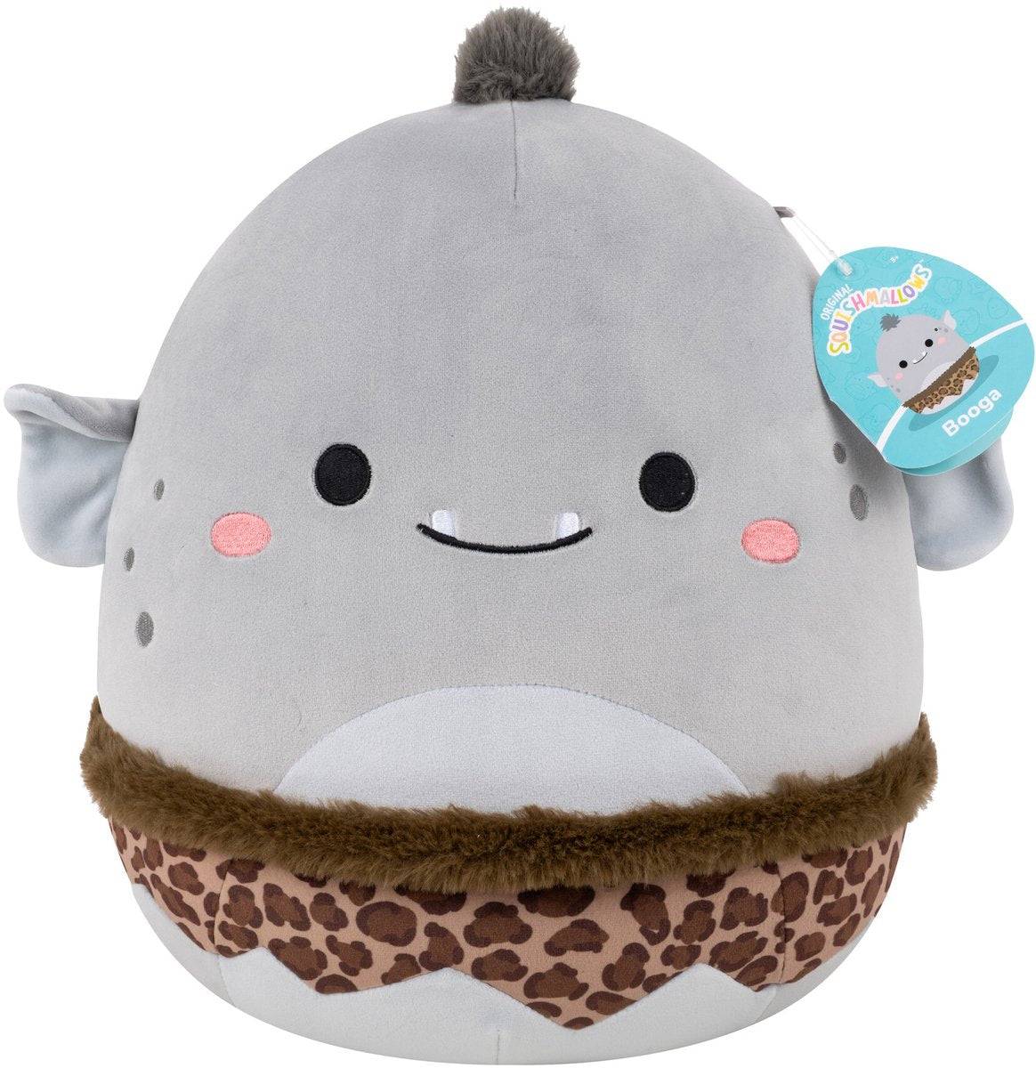 Squishmallows 30 cm Ogre verde oliva leggero
