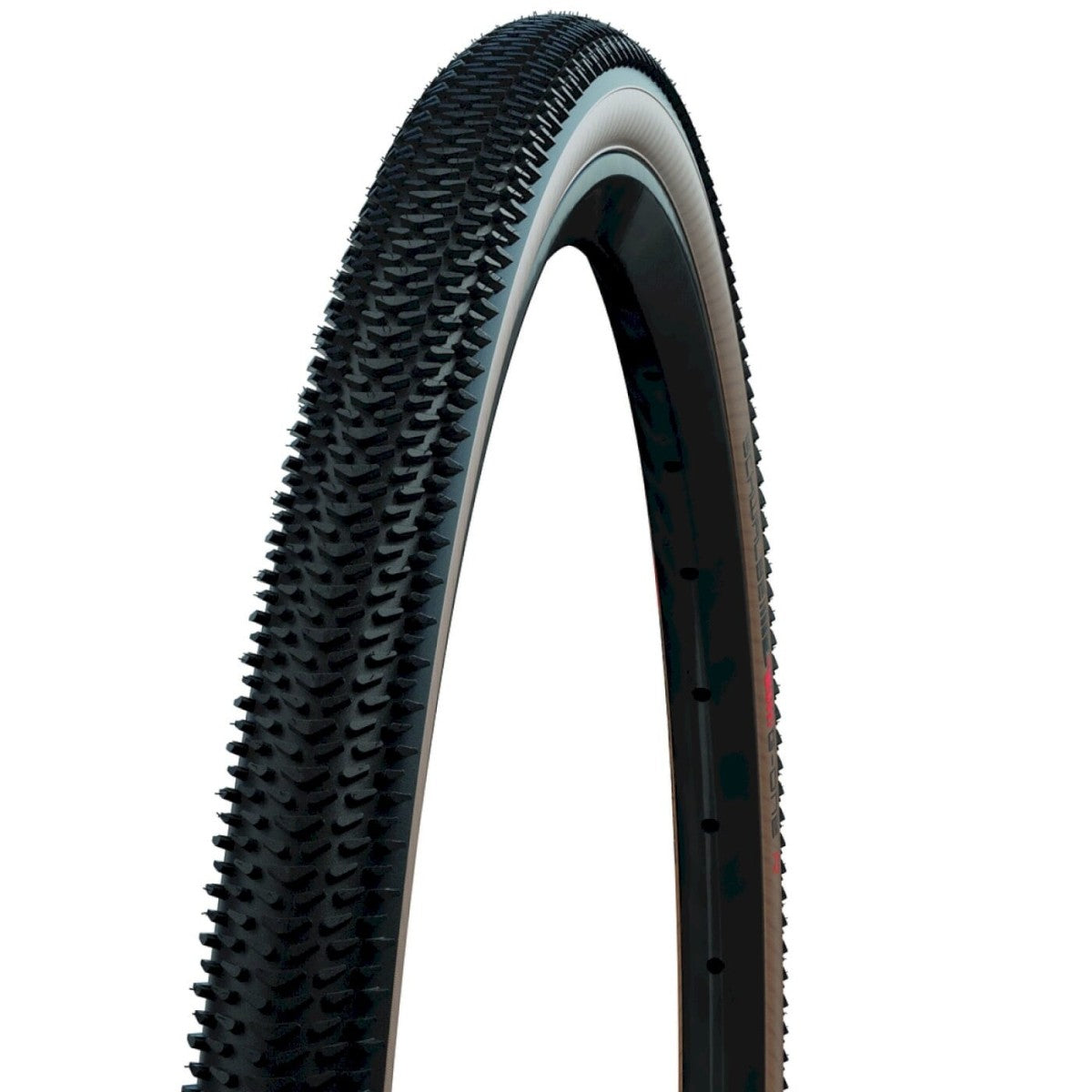 Banda pieghevole Schwalbe G-One Allround Raceguard 28 x 1.35 35-622 mm-bronzo sidewall