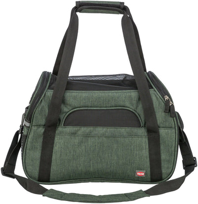 Trixie madison - bolso para perros - para perros de hasta 5 kg - verde oliva - 42x19x28 cm