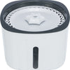 Trixie che beve fiore di fontana in plastica bianco grigio